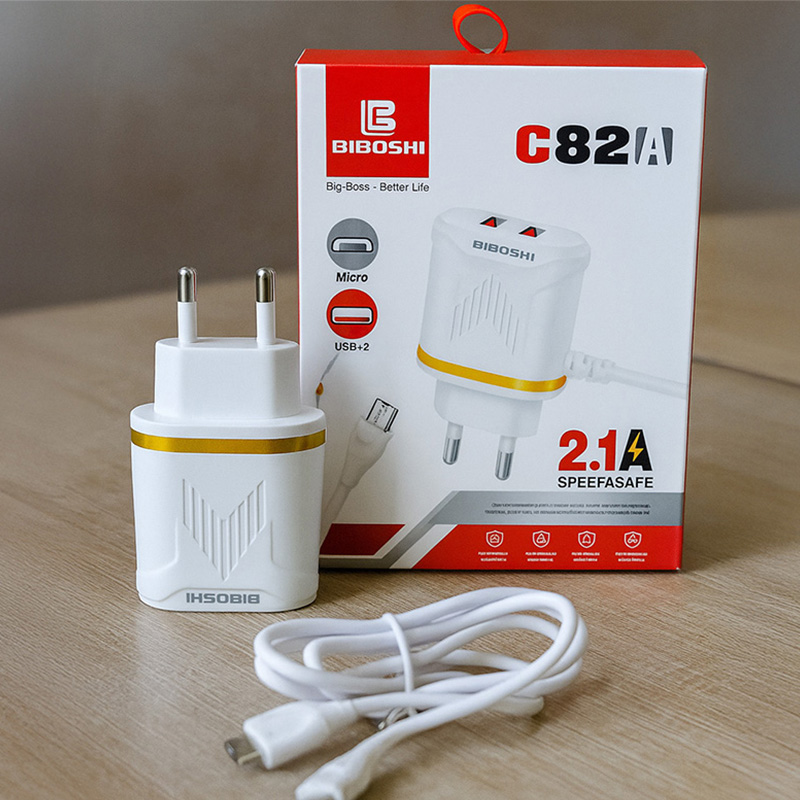 BIBOSHI C82A 2.1A Quick Charger