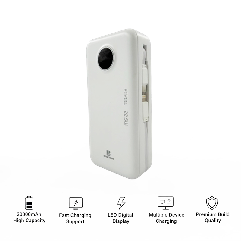 BIBOSHI MPS3 20000mAh Business Mobile Power Bank