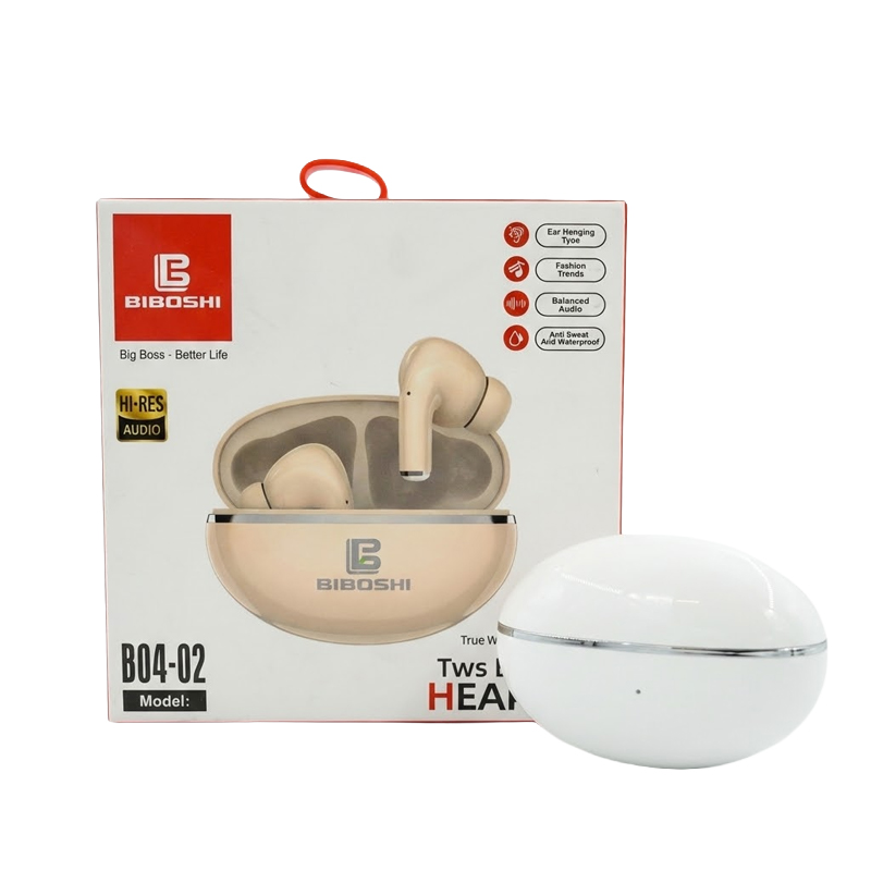 BIBOSHI B04-02 Whale Cavity Stereo True Wireless Headphones