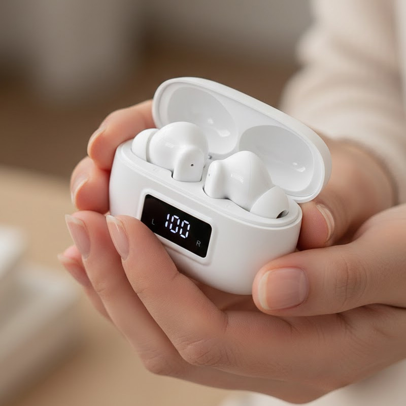 BIBOSHI B04-03 Whale Cavity Stereo True Wireless Headphones