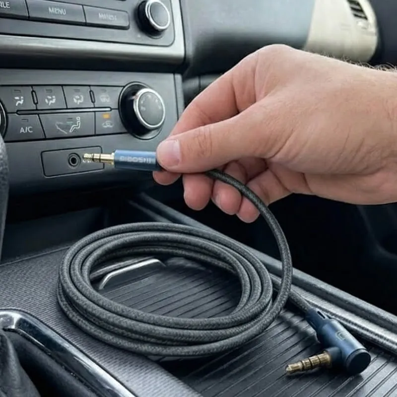 BIBOSHI AU-02 3.5mm braided AUX cable