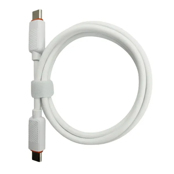 BIBOSHI 66W Type-C to Type-C fast charging cable with silicone build for high-speed power delivery and data transfer