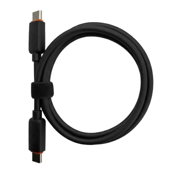 BIBOSHI 66W Type-C to Type-C fast charging cable with silicone build for high-speed power delivery and data transfer