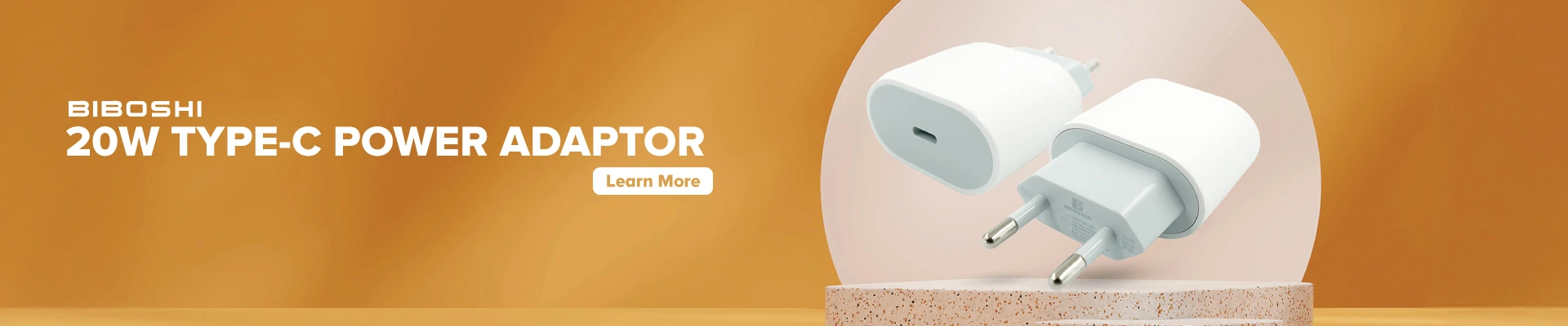 BIBOSHI Type-C Power Adapter