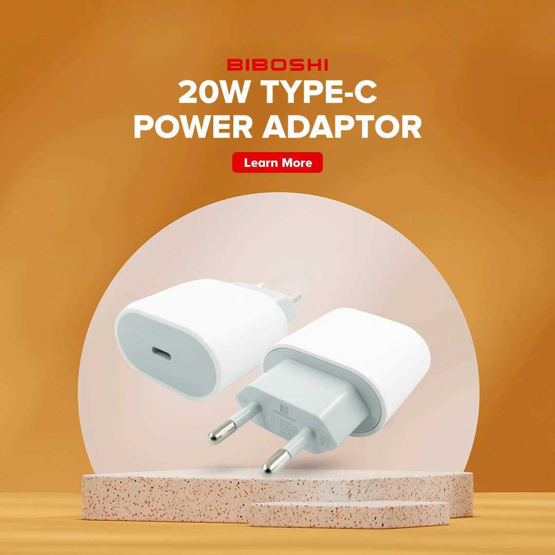 BIBOSHI Type-C Power Adapter